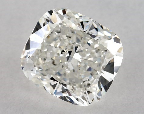 GIA 0.77 Carat H-VVS1 Very Good Cut Cushion Modified Diamond